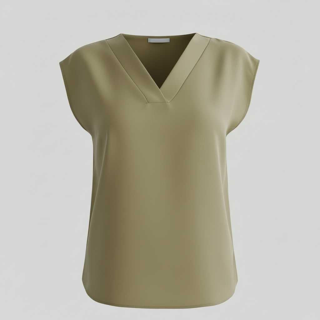 V-Neck Summer Blouse | Women's Blouse for Warm Weather 3
