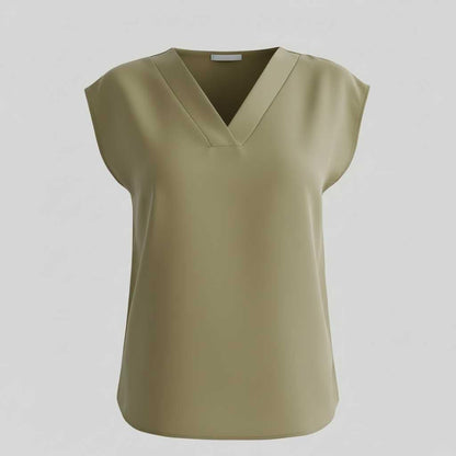 V-Neck Summer Blouse | Women's Blouse for Warm Weather 3