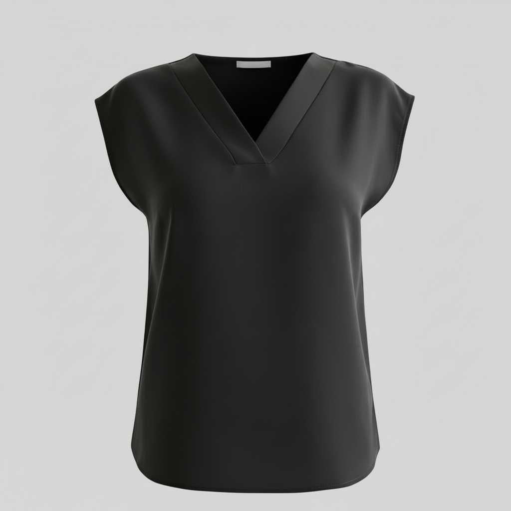 V-Neck Summer Blouse | Women's Blouse for Warm Weather 4
