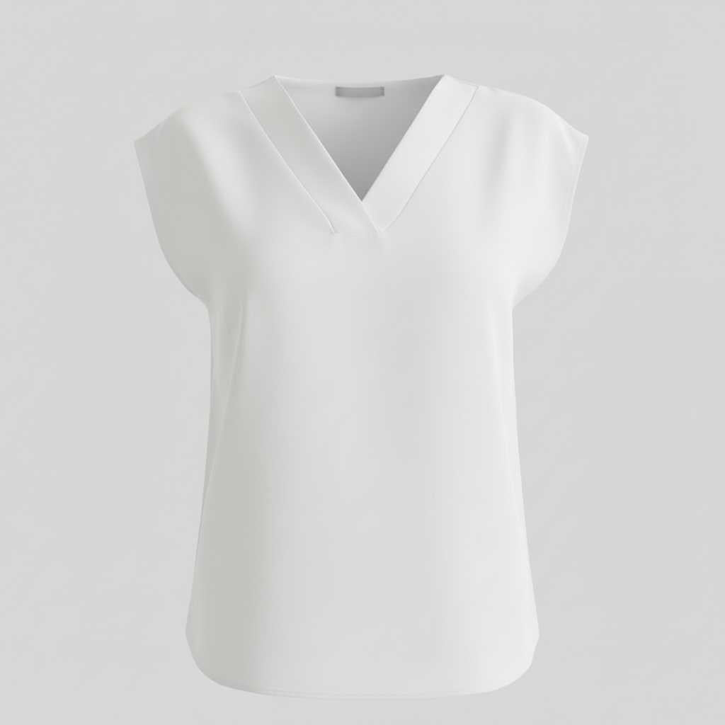 V-Neck Summer Blouse | Women's Blouse for Warm Weather 5